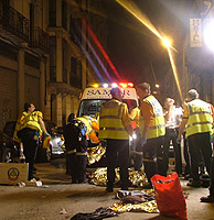 Otro suceso en Madrid donde falleci una persona por herida de arma blanca. / EL MUNDO