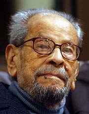 Mahfouz, en una imagen de 2004. (Foto: AP)