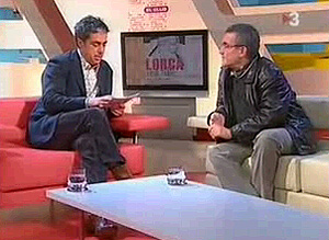 Una captura de la entrevista en TV3 en la que Rubianes insultó a los españoles.