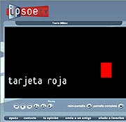 'Tarjeta Roja' est dedicado a la crtica al PP.