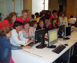 El taller de blogs ha sida una de las atracciones de la 'ciberconferencia'. (Foto: S. R.)