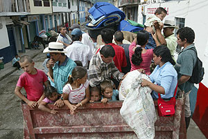 Desplazados internos en Colombia. (Foto: REUTERS)