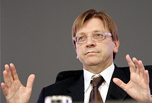 Guy Verhofstadt, primer ministro de Bélgica. (Foto: AP)