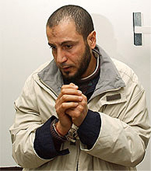 Rabei Osman durante su estancia en Espaa para declarar ante Del Olmo. (Foto: EFE)