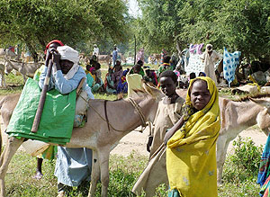 Desplazados de Chad en la frontera con Darfur. (Foto: REUTERS)