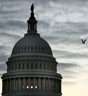 La cúpula del Capitolio, sede de la Cámara de Representantes y el Senado de EEUU. (Foto: AFP)