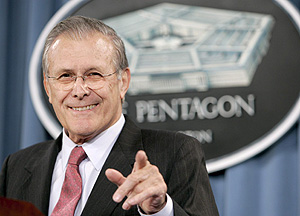Imagen de archivo de Donald Rumsfeld. (Foto: EFE)