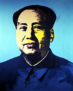 'Mao', de Warhol, pieza estrella de las subastas. (Foto: AP)