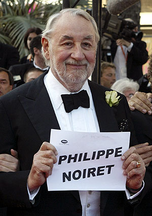 Philippe Noiret., en Cannes en 2003. (Foto: REUTERS)