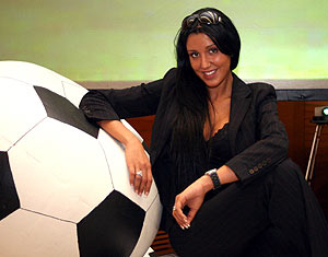 La agente de futbolistas Nuria Bermdez. (Foto: Santiago Cobreros)