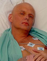 Litvinenko en el hospital, tres das antes de su muerte. (Foto: AFP)