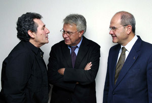 Miguel Ros, Felipe Gonzlez y Manuel Chaves, algunos de los invitados a la FIL. (Foto: EFE)