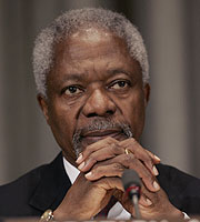 Kofi Annan. (Foto: AFP)