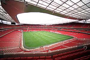 El estadio del Arsenal. (Foto: arsenal.com)