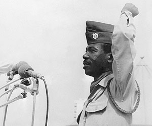Mengistu Haile Mariam, en una imagen de 1977. (Foto: AFP)