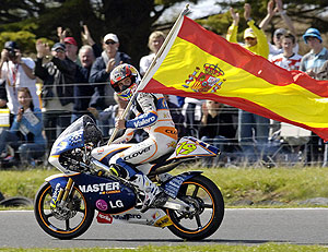 lvaro Bautista se proclam campen del mundo en 125 cc en septiembre. (Foto: EFE)