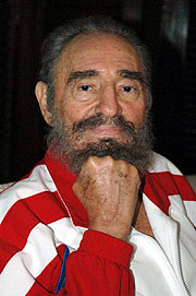 Fidel Castro, en su última aparición, realizada en octubre. (Foto: AFP)