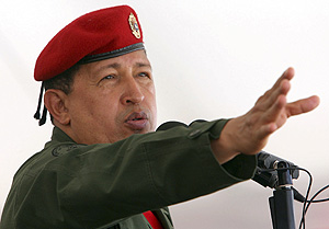 Hugo Chavez durante su discurso. (Foto: REUTERS)