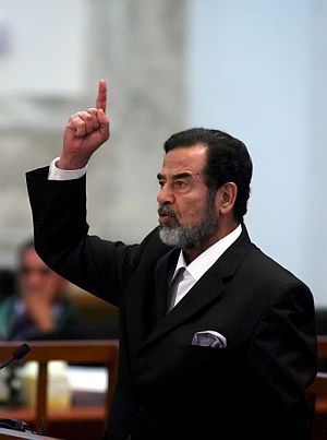 Sadam Husein, el pasado 8 de noviembre. (Foto: EFE)