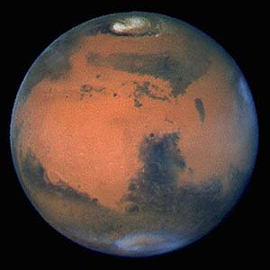 Marte, visto por el telescopio 'Hubble'. (Foto: NASA)