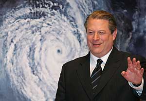 Al Gore, en la presentacin del documental en Japn. (Foto: AP)