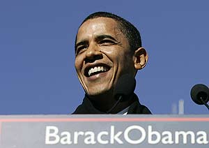 Obama, durante el discurso. (Foto: Reuters) VEA MS FOTOS