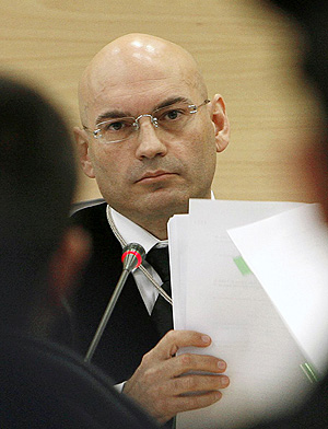 Javier Gmez Bermdez en el juicio, (Foto: REUTERS)