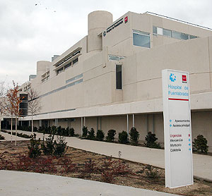 Vista del Hospital de Fuenlabrada. (Foto: J. Martnez)