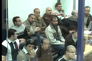 Vista del habitculo. En primera fila, Rafah Zouhier. (Foto: LaOtra)