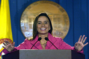 Mara Consuelo Arajo Castro. (Foto: EFE)