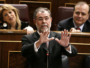 Bermejo, en el Congreso. (Foto: EFE)