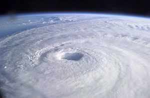 Ojo del huracn 'Isabel', en 2003. (Foto: EFE)