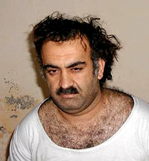Jalid Sheij Mohamed, poco despus de su captura en 2003. (Foto: AFP)