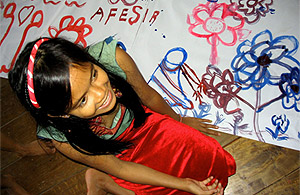Rehabilitacin de mujeres y nias victimas del trfico para la esclavitud sexual (AFESIP). (Foto: AECI)