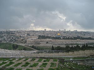Vista de la ciudad de Jerusalén. (Foto: Alejandro Gándara)