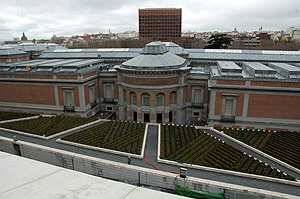 Imagen de las obras de ampliacin del Museo del Prado. (Foto: El Mundo)