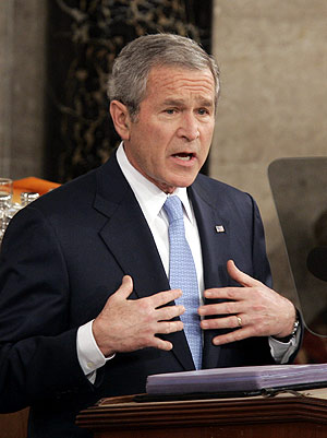 El presidente de Estados Unidos, George W. Bush. (Foto: AP)