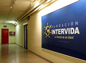 Vista de la sede de Intervida en Barcelona. (Foto: EFE)
