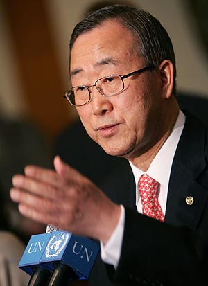 Ban Ki-moon, secretario general de la ONU. (Foto: AFP)