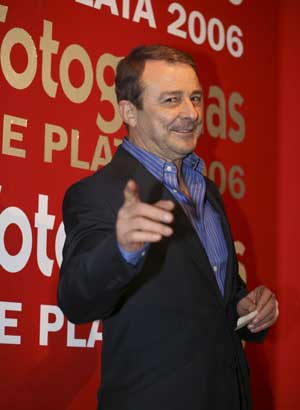 Juan Diego, durante la entrega de los premios 'Fotogramas de Plata 2006'. (Foto: Kike Para)