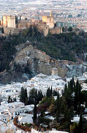 Fotografa panormica de la Alhambra. (Foto: EFE)