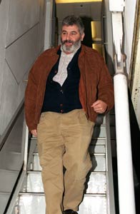 Laureano Oubia, al ser extraditado a Espaa desde Grecia. (Foto: EFE)