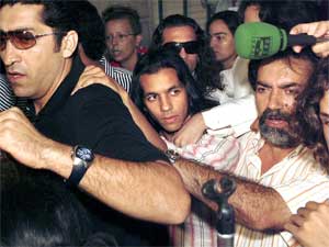 'Farruquito' a su entrada al Juzgado Penal de Sevilla en julio de 2005. (Foto: EFE)