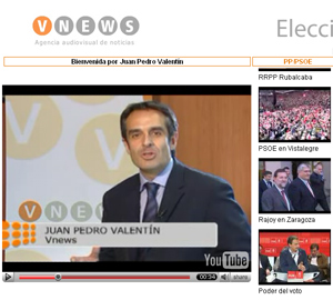 Bienvenida de Juan Pedro Valentn a VNews.