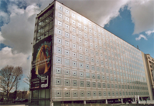 Vista del edificio sede del Instituto del Mundo rabe. (Foto: El Mundo)