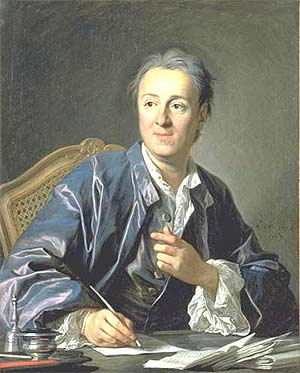 Retrato de Diderot de Louis-Michel van Loo, en el Louvre de París.