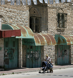 Vista de una barriada de la ciudad de Hebrn. (Foto: AP)