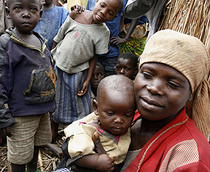 Una desplazada de la Repblica Democrtica del Congo. (Foto: Reuters)