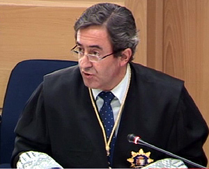 El fiscal jefe de la Audiencia Nacional, Javier Zaragoza, durante la exposicin de su informe final. (Foto: La Otra)