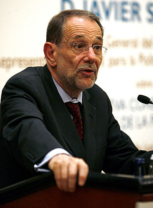 Javier Solana, Alto Representante de la UE para la Política Exterior y Seguridad Común. (Foto: EFE)